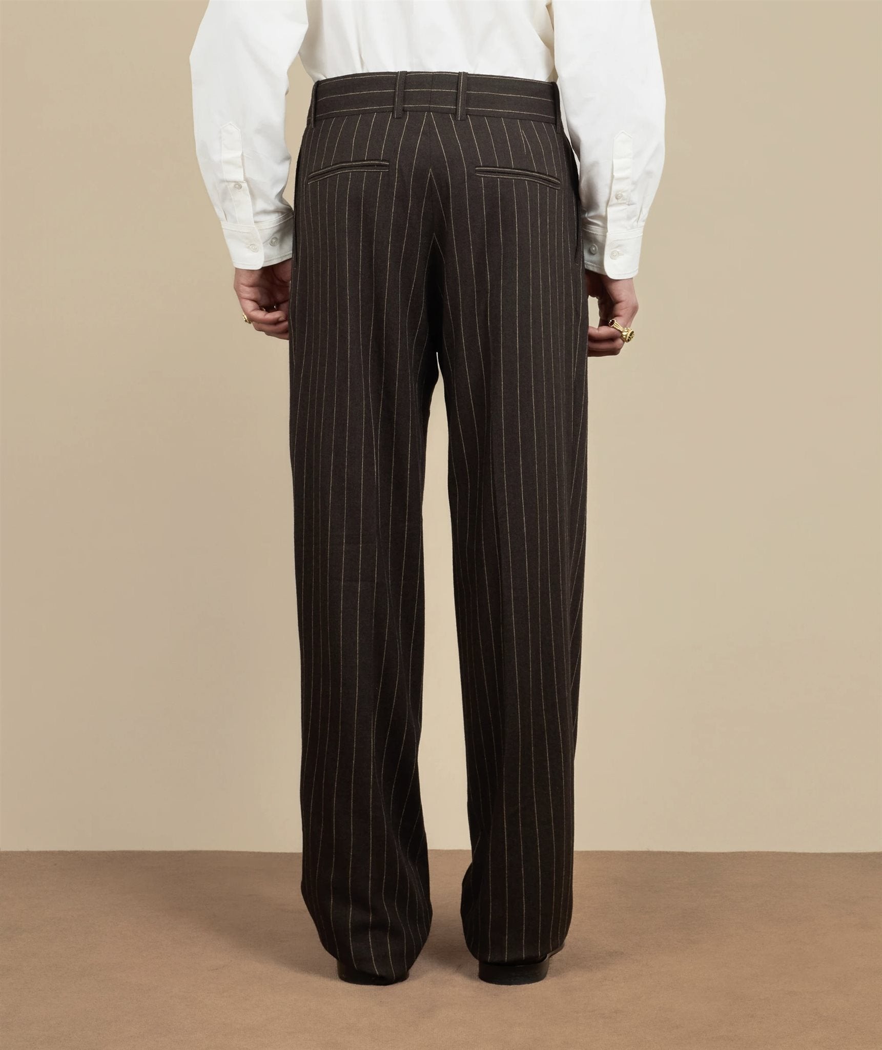 Le Pantalon Pinstripes