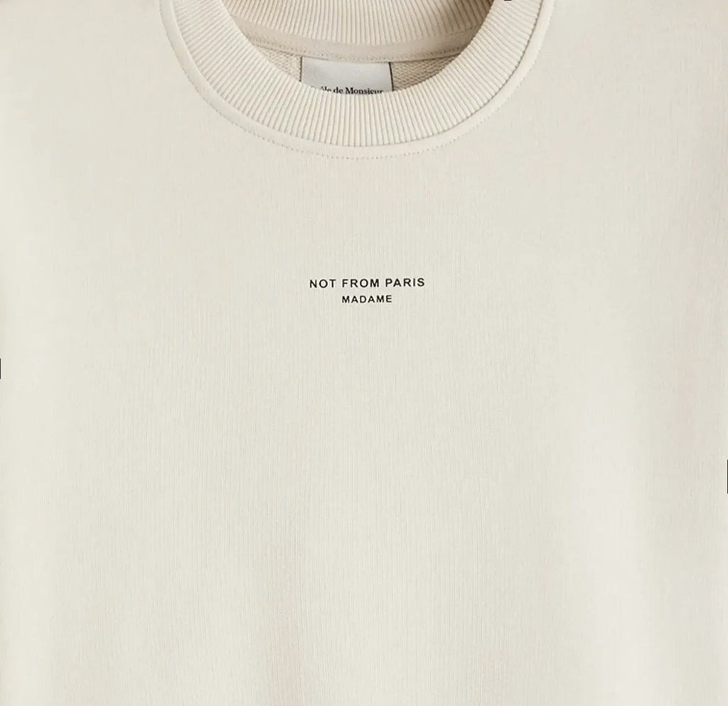 Le Sweatshirt Slogan Classique