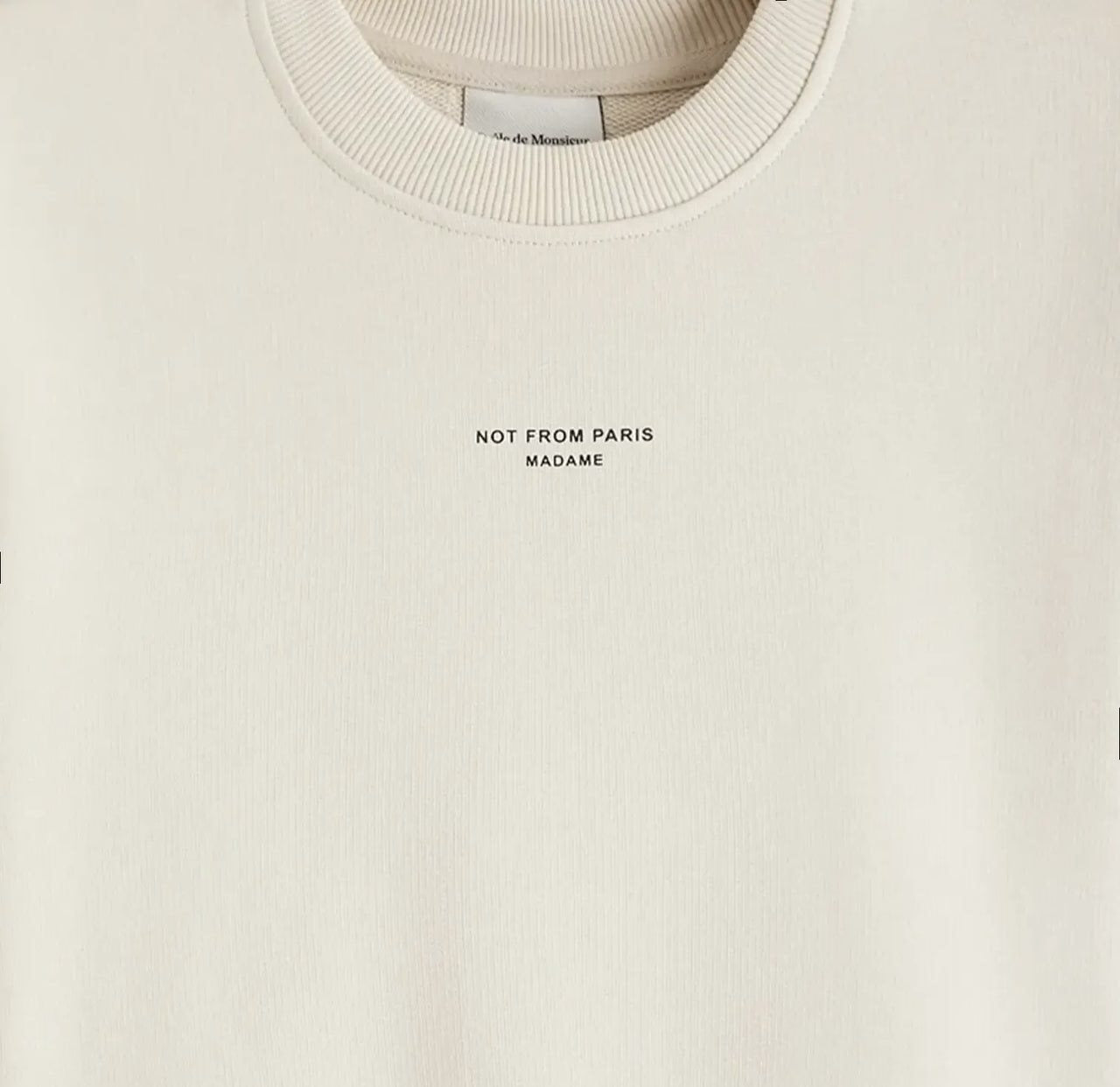 Le Sweatshirt Slogan Classique