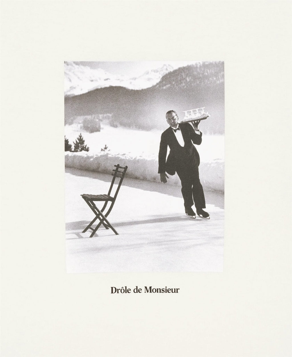 Le T-Shirt Ice Skating Waiter