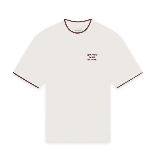 Le T-Shirt Slogan Piqué