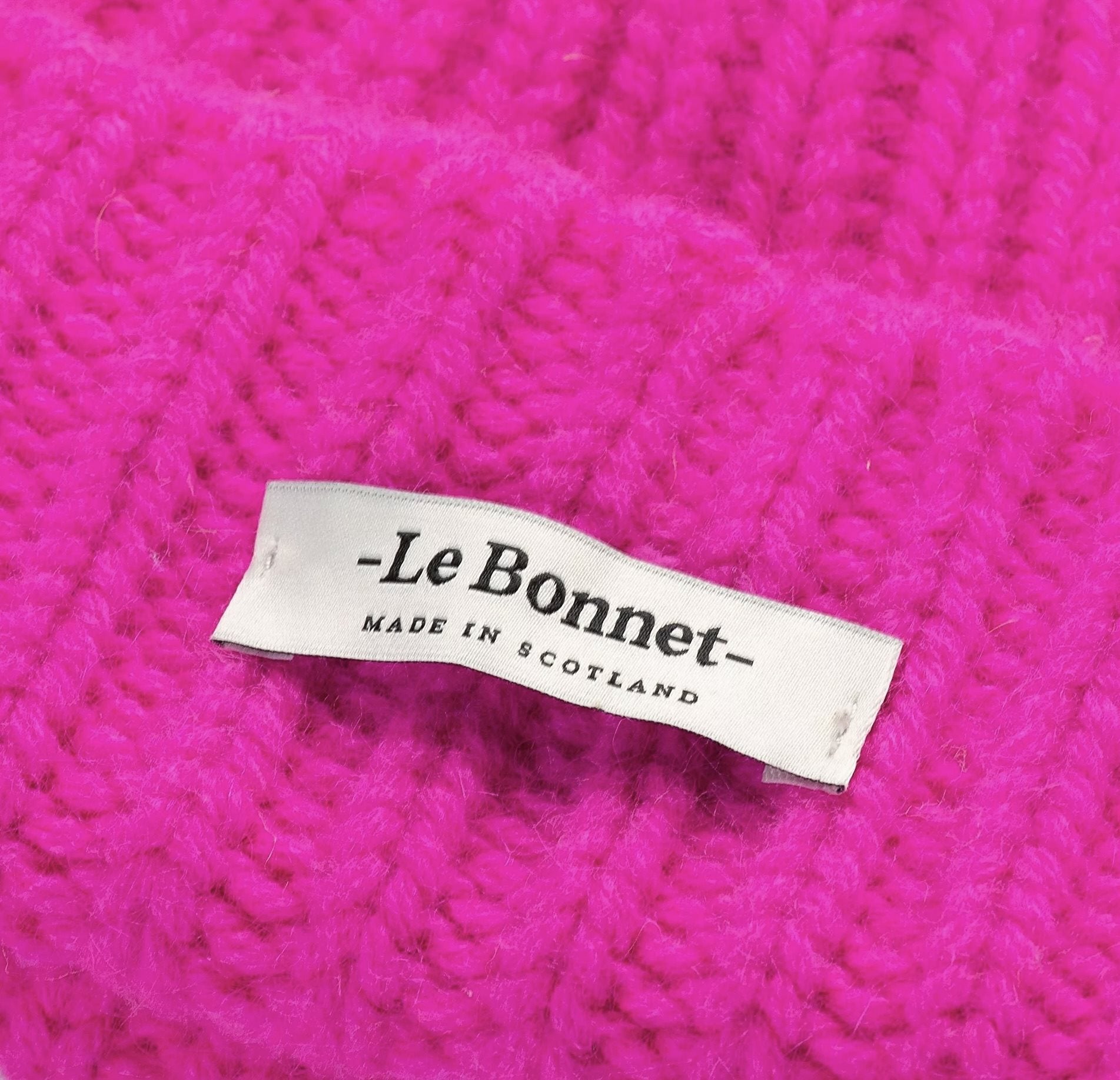 Le bonnet logo beanie
