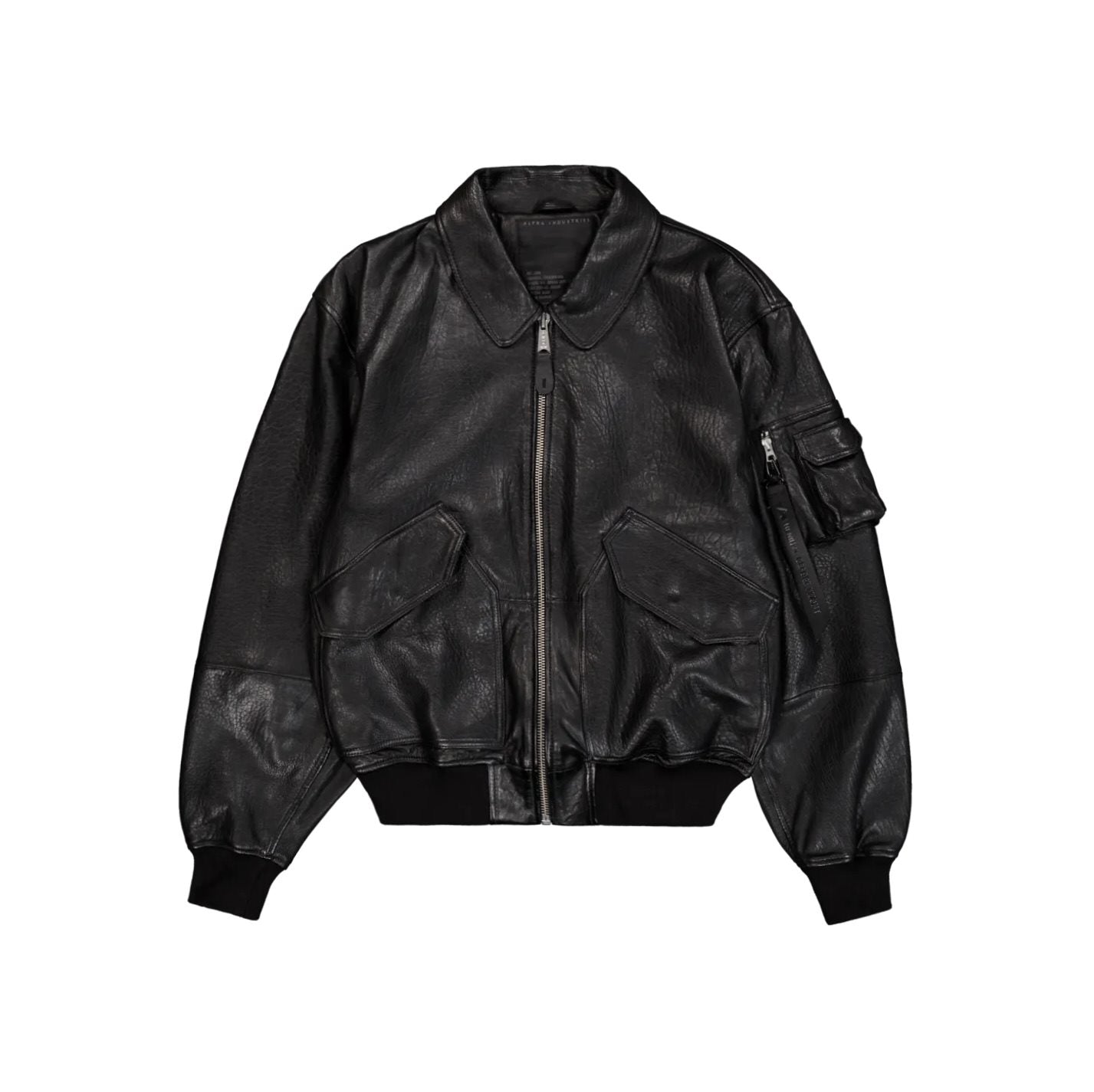 Leather Bomber