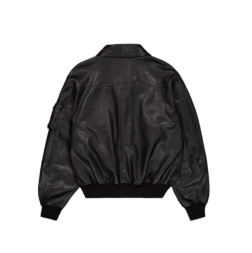 Leather Bomber