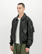 Leather Bomber