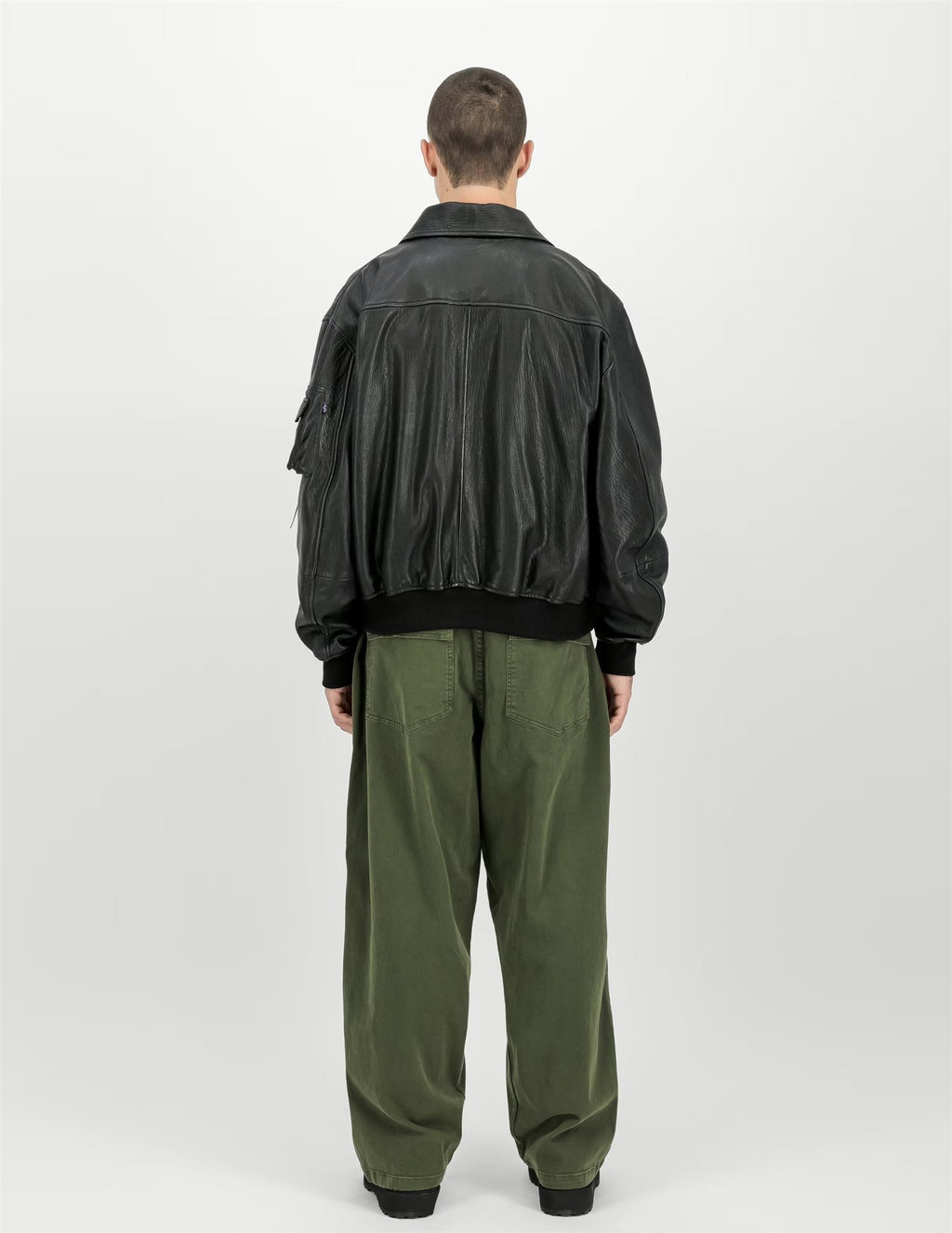Leather Bomber