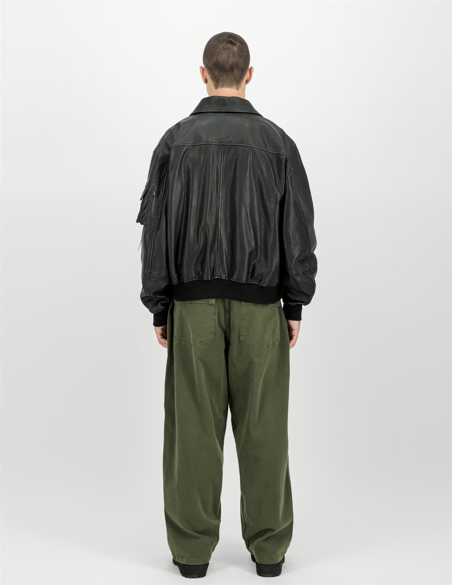 Leather Bomber