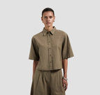 Linen short sleeve shirt