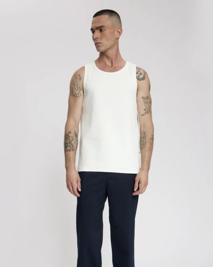 Loop ribbed tanktop