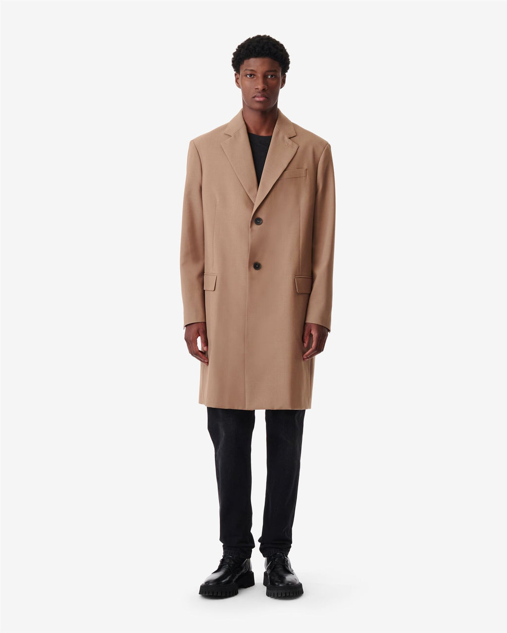 MOFAN WOOL BLEND COAT