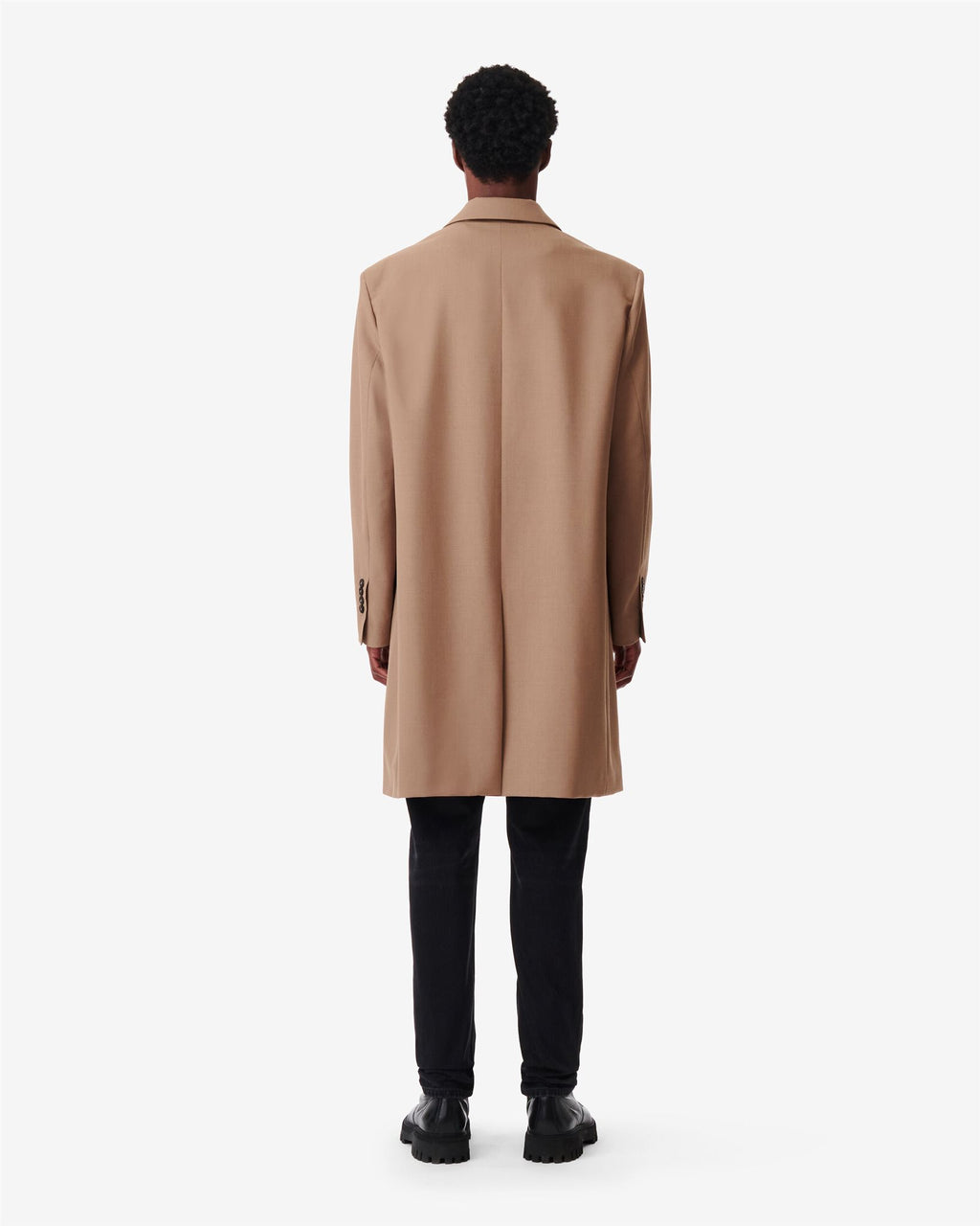 MOFAN WOOL BLEND COAT