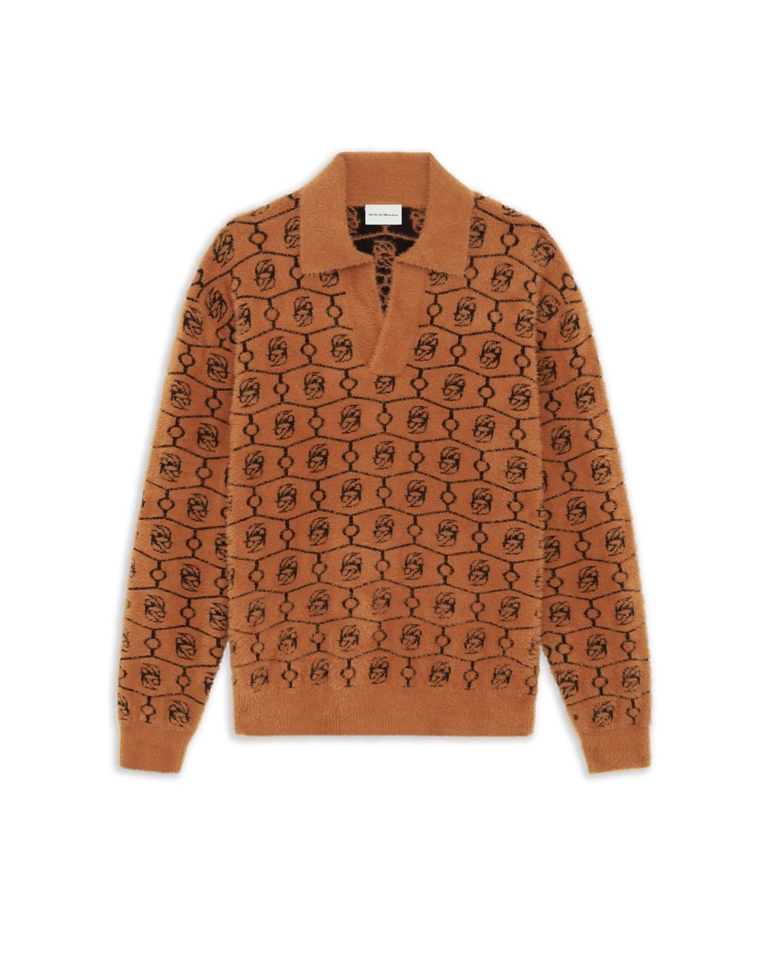 MONOGRAM V NECK LONGSLEEVE