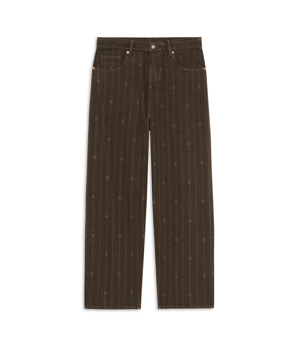 Monogram Baggy Jeans