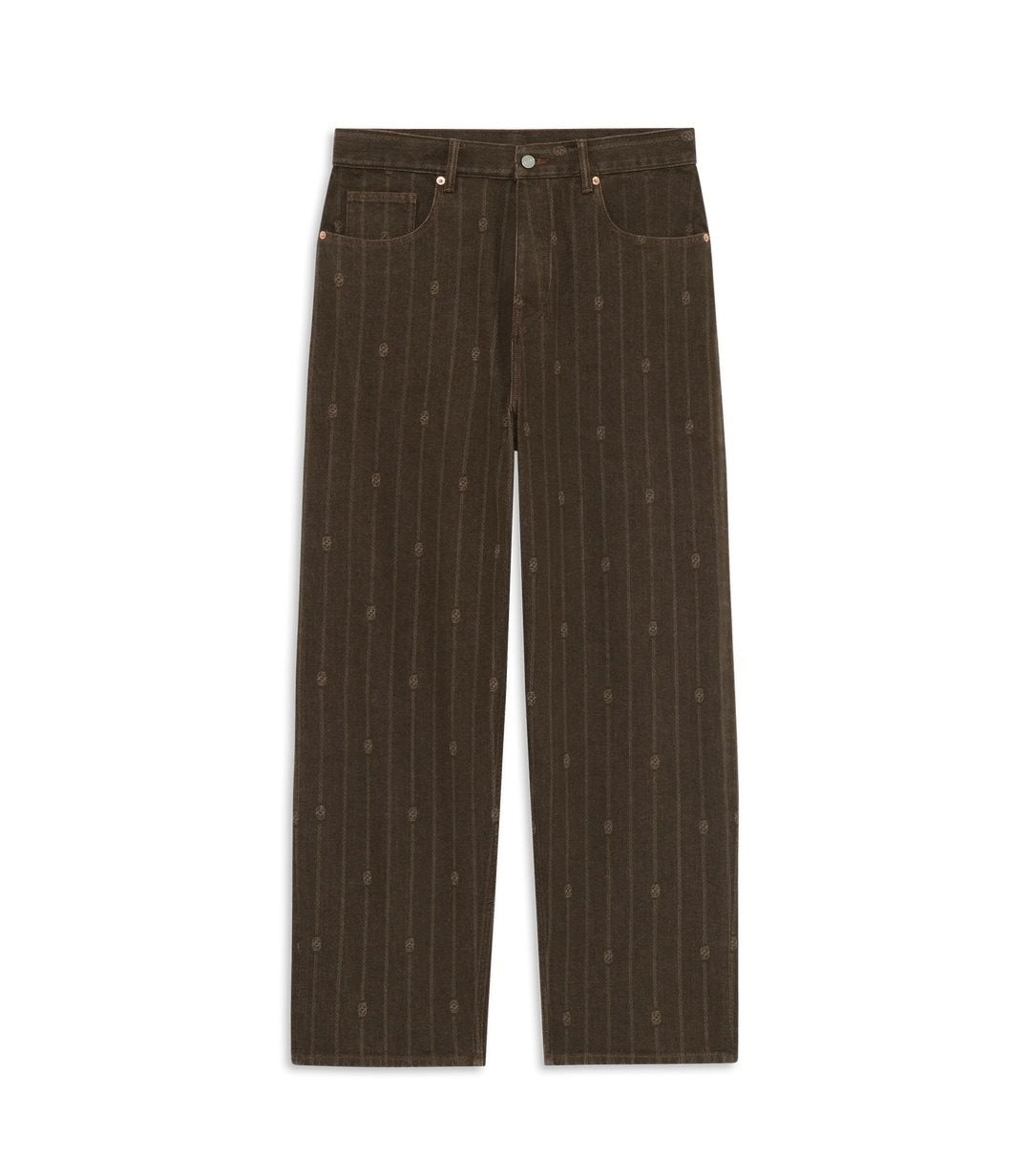 Monogram Baggy Jeans