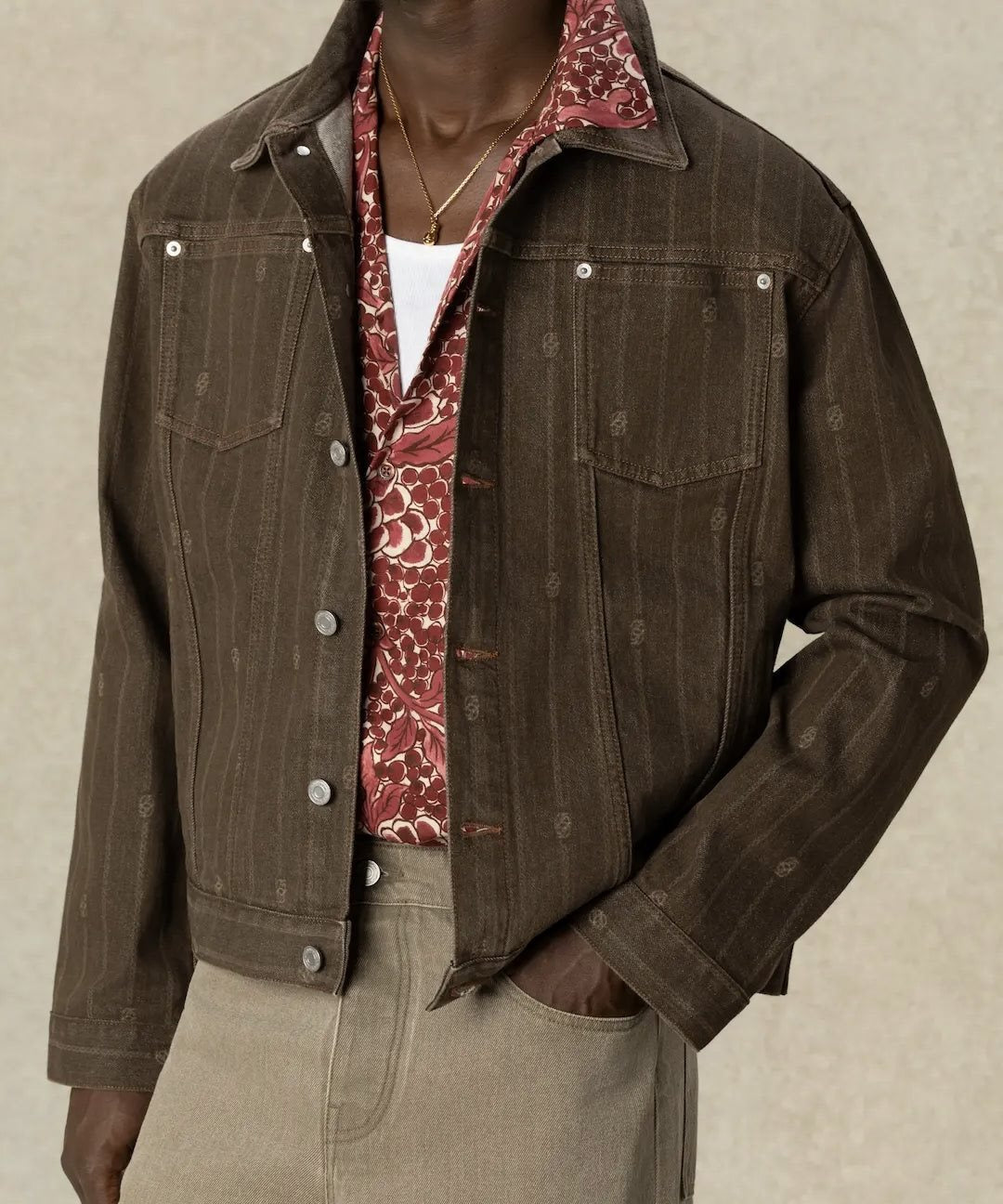 Monogram Denim Jacket