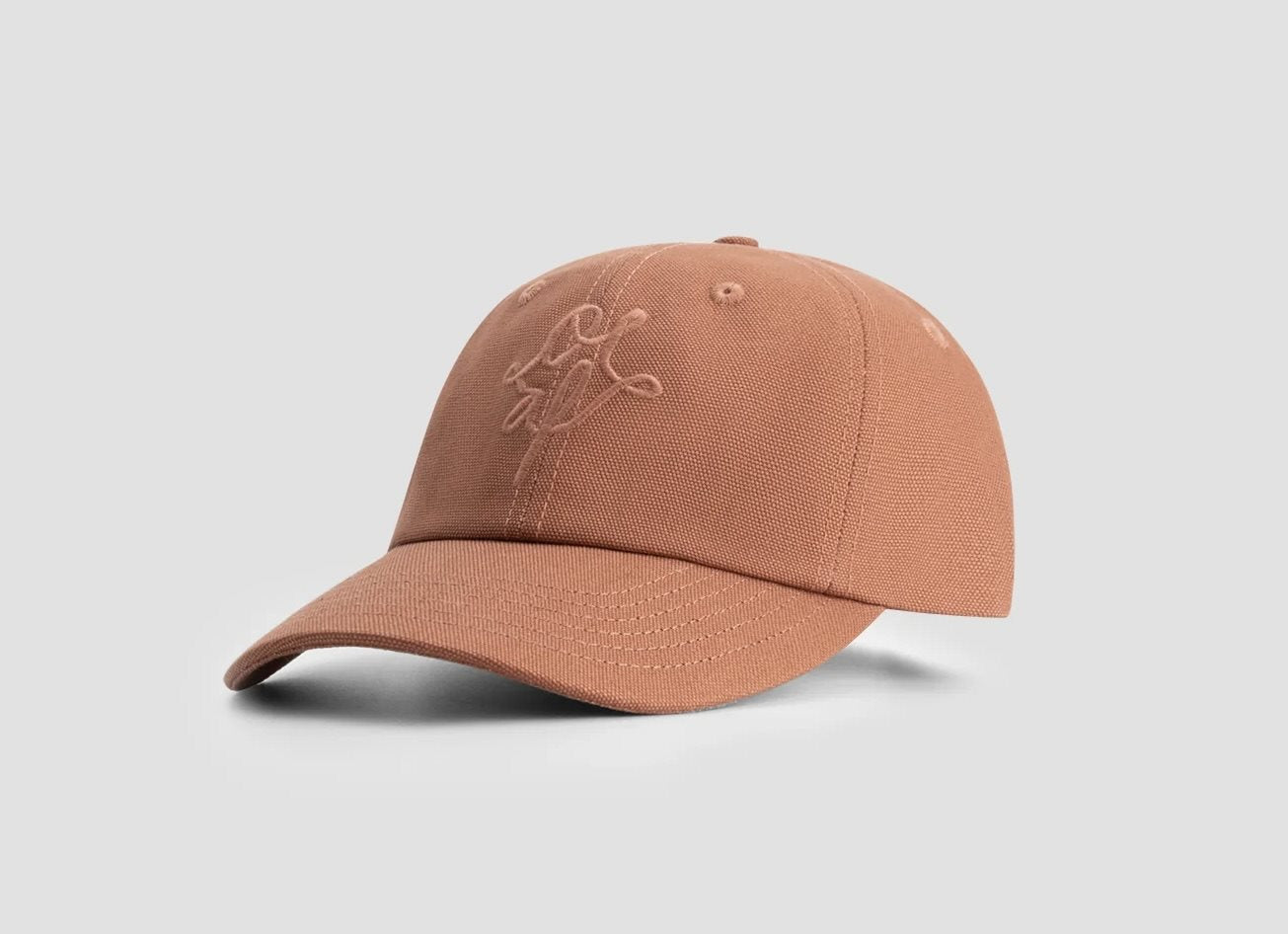 Monogram Washed Canvas Cap