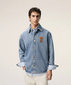AMI Paris denim overshirt