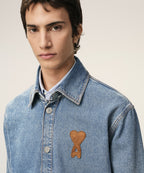 AMI Paris denim overshirt