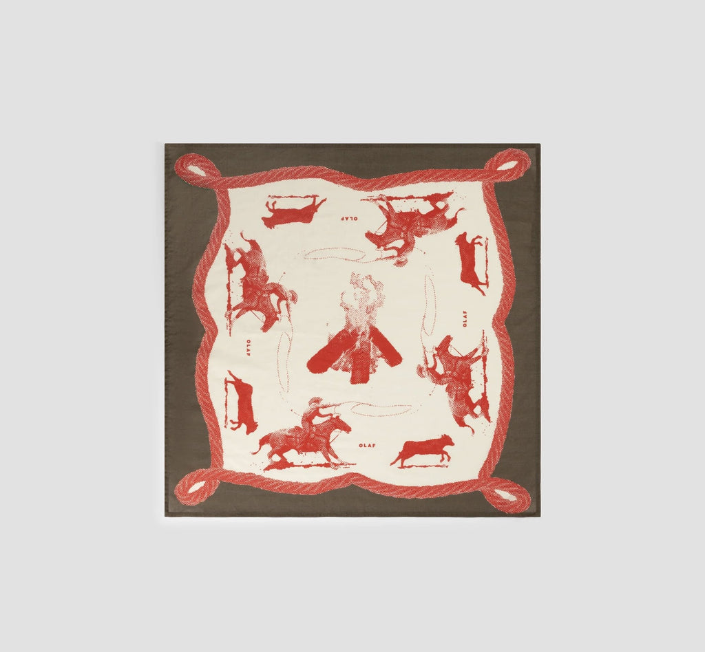 PORCELAIN COWBOY BANDANA