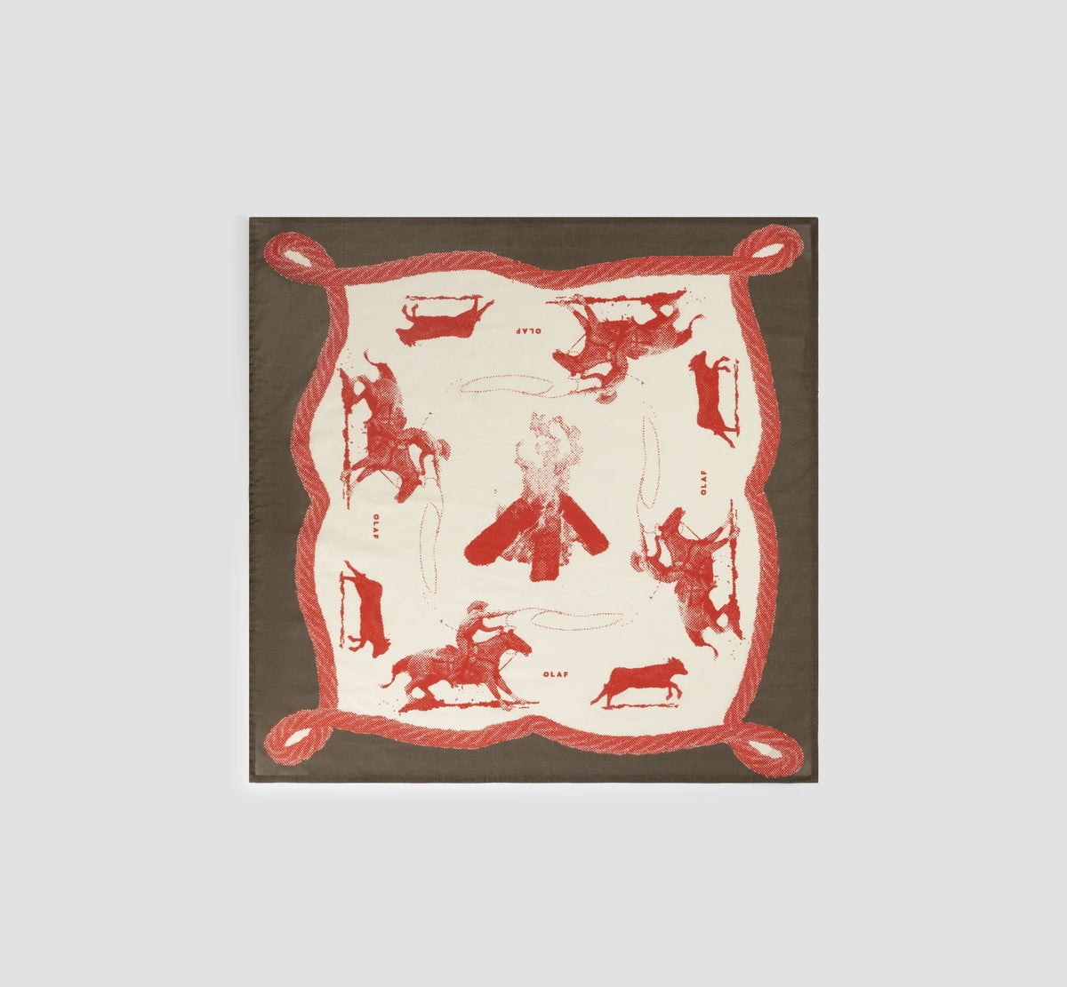 PORCELAIN COWBOY BANDANA