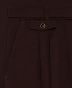 Pantalon large viscose