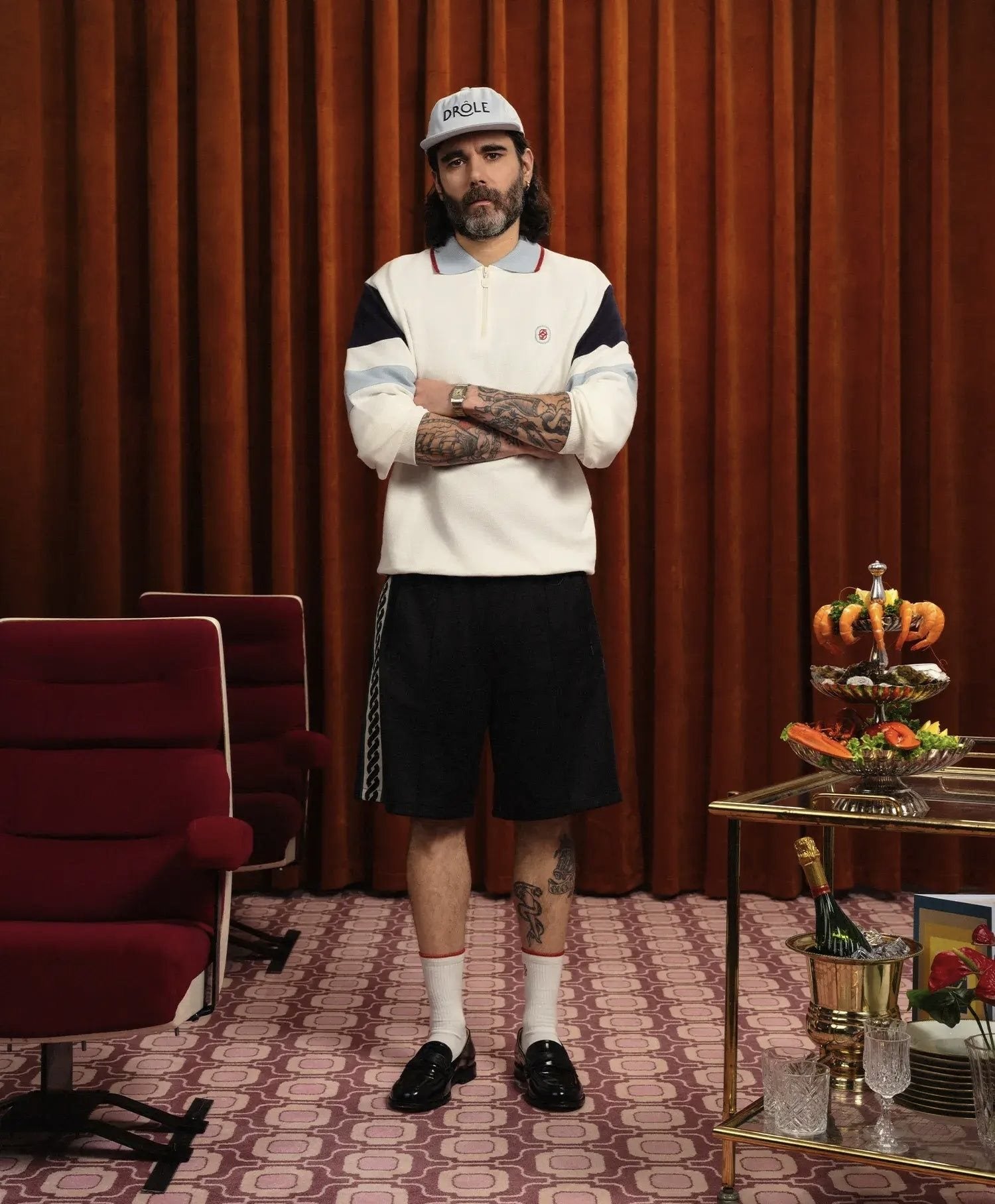 Polo D miroir color block