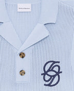 Polo maille monogramme