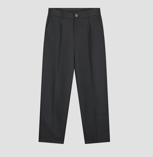Regular Twill Pleated Pant