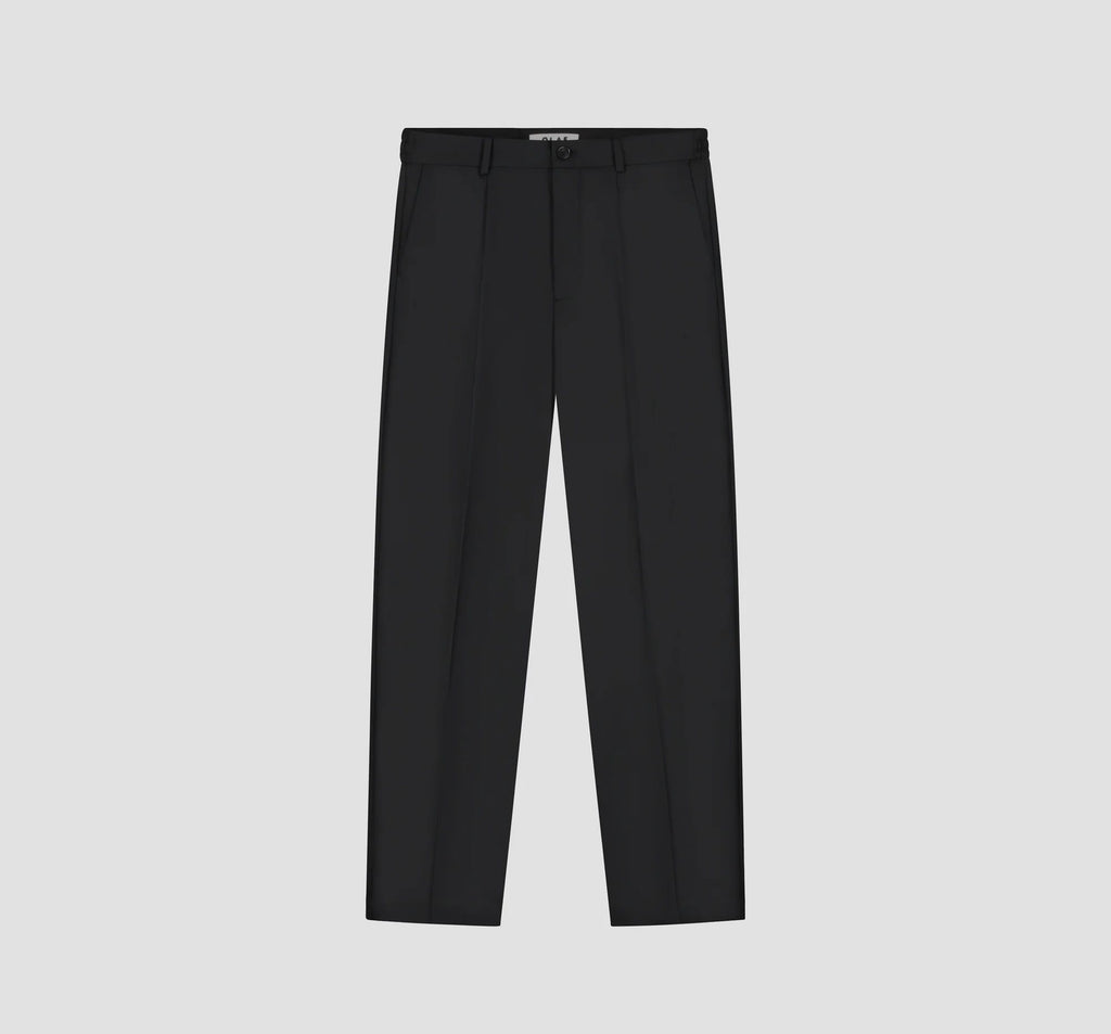 Regular Wool Pleated Pant