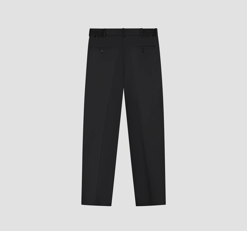 Regular Wool Pleated Pant