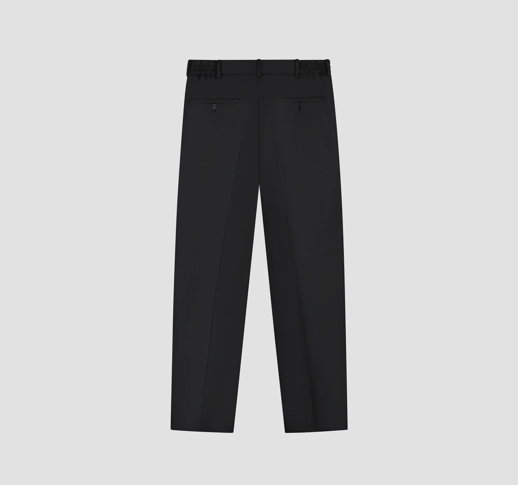 Regular Wool Pleated Pant