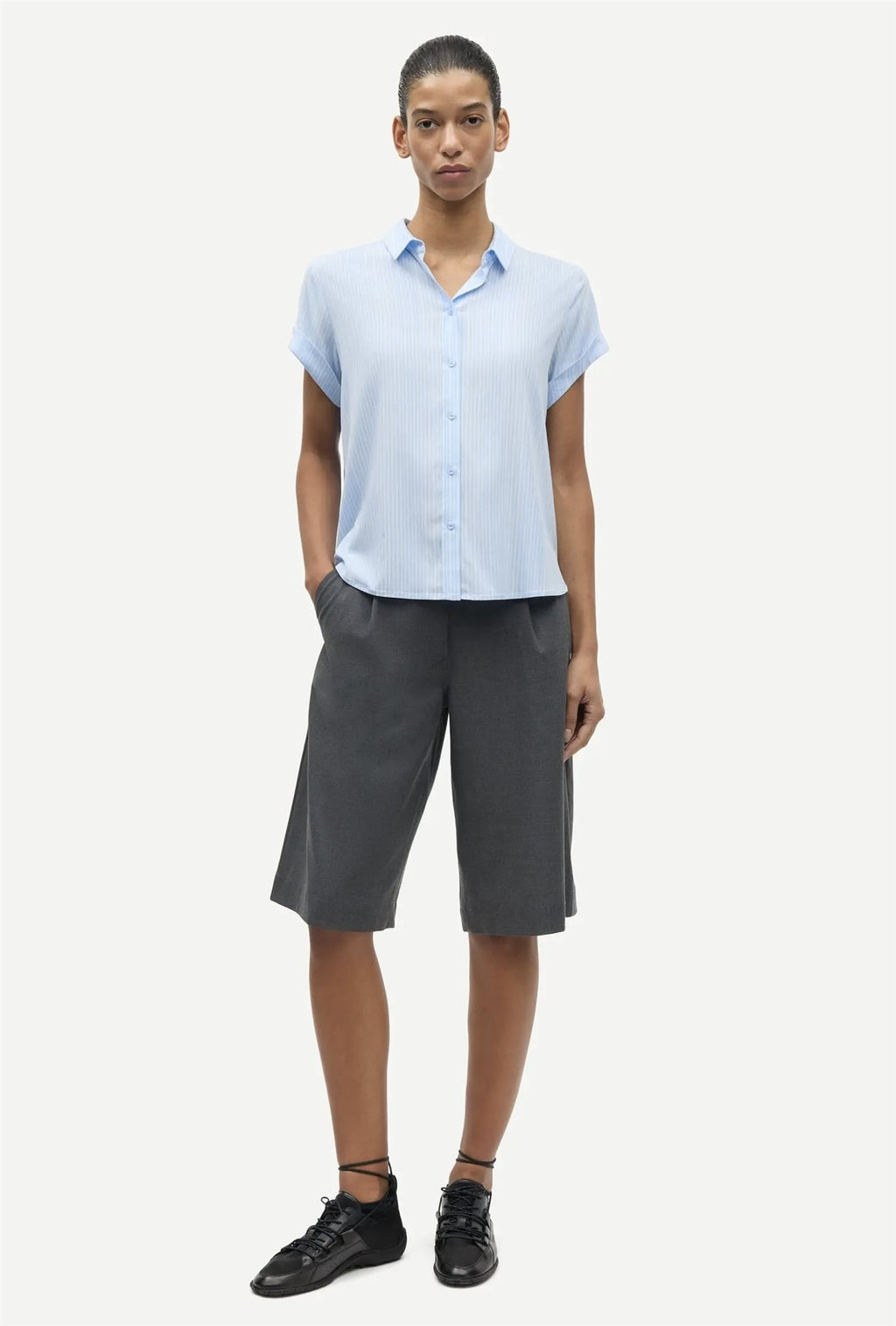 SAHARPER PLEAT SHORTS 16054
