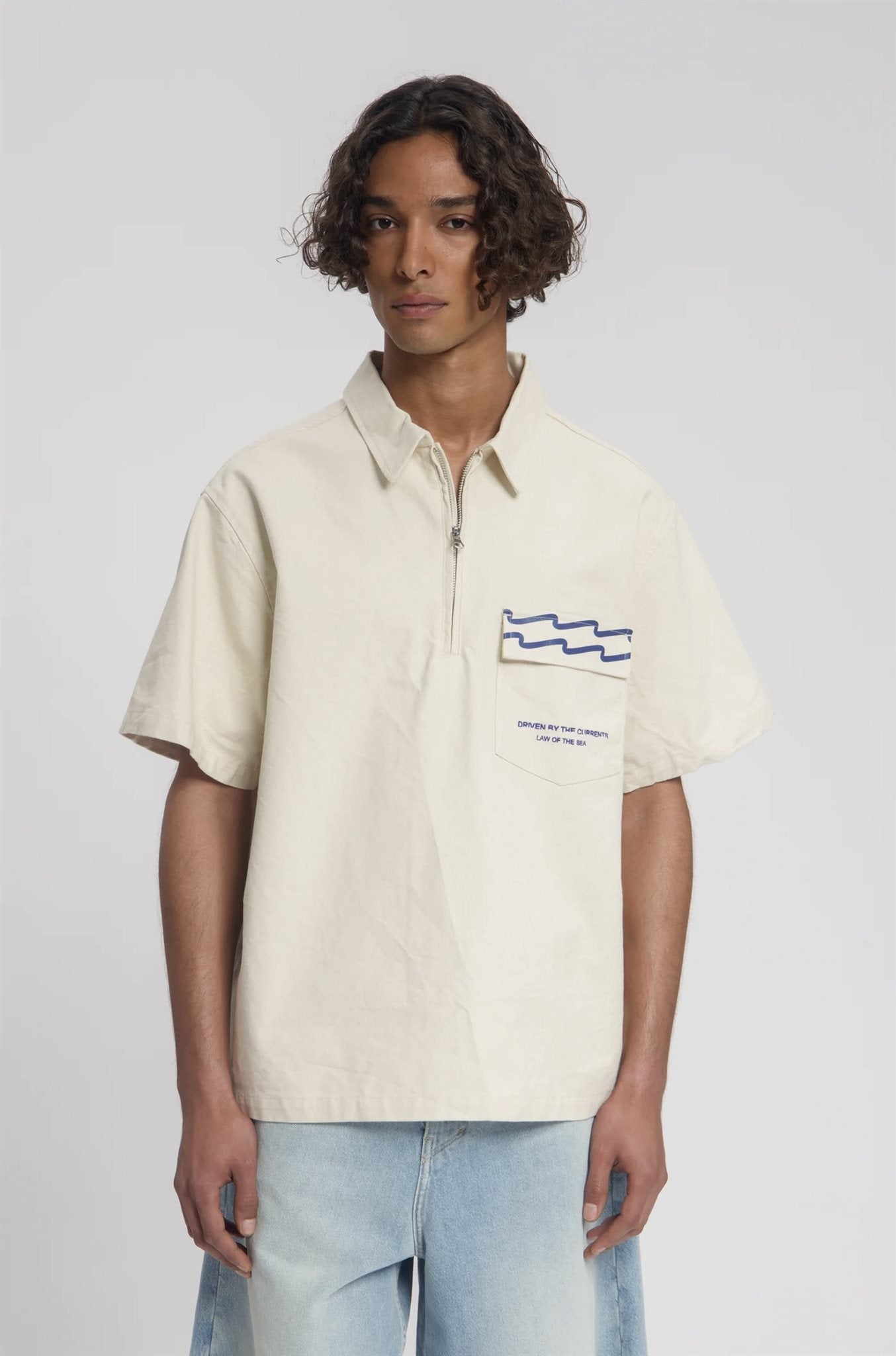 SELENE HEAVY COTTON POLO SHIRT