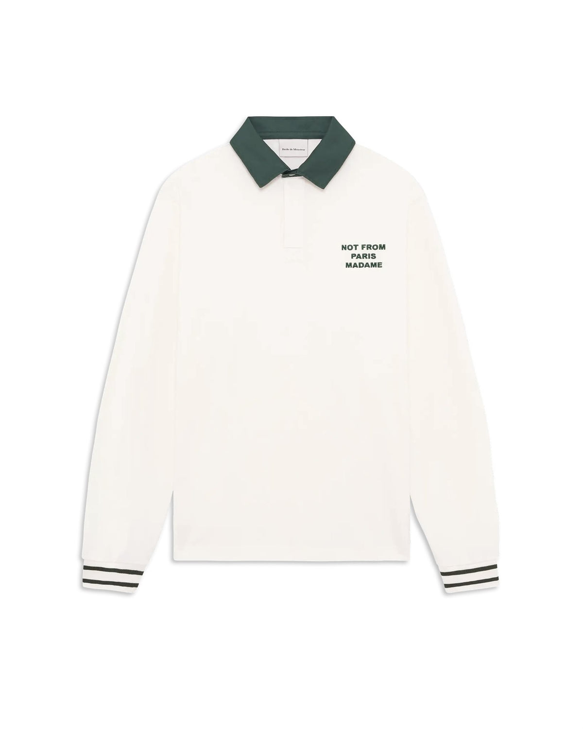 SLOGAN LONGSLEEVE POLO