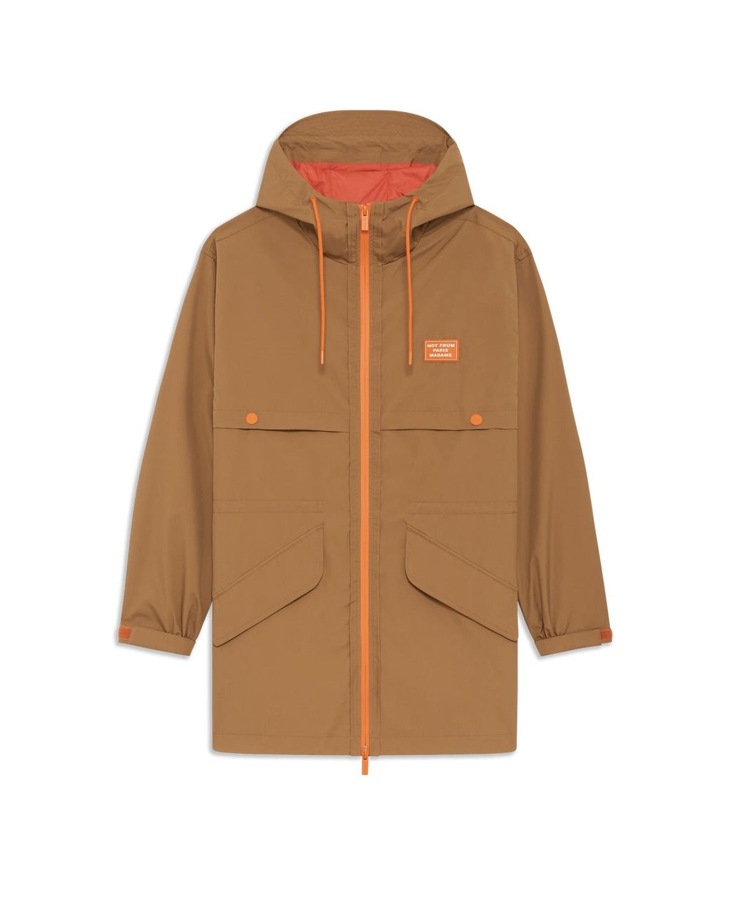 SLOGAN WINDBREAKER PARKA