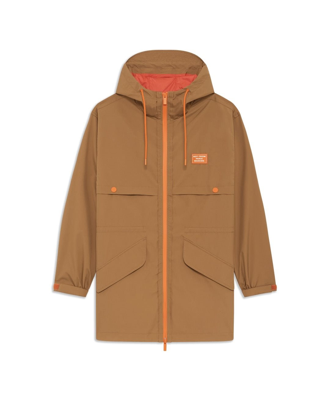 SLOGAN WINDBREAKER PARKA