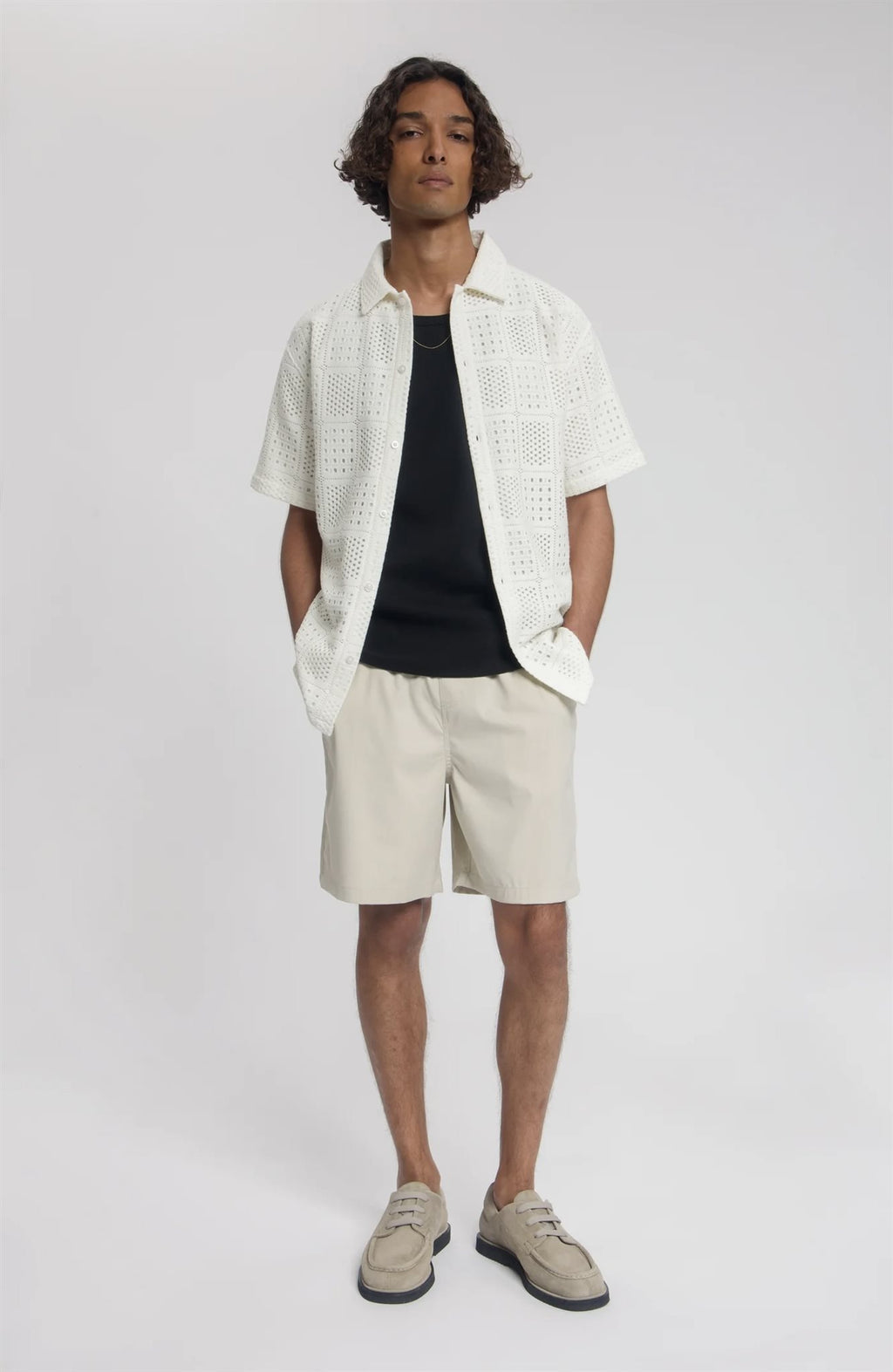 STAR MELANGE SHORTS