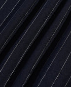 STRIPPED SINGLE PLEAT PANTS