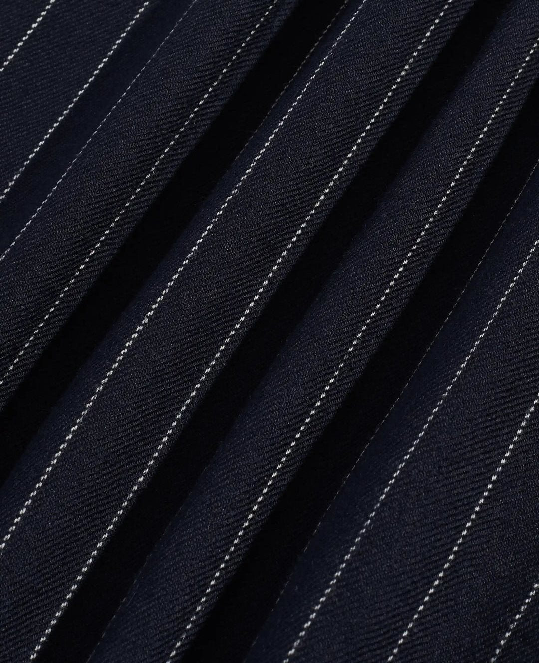 STRIPPED SINGLE PLEAT PANTS