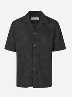 Samsøe Samsøe Samartin knit shirt met knoopsluiting