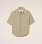 Short Sleeve Camp Collar Wide