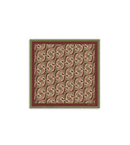 Silk Chain Link Monogram Scarf
