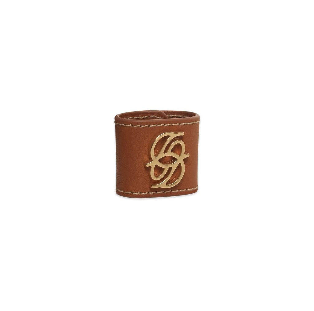 Silk Chain Link Monogram Scarf