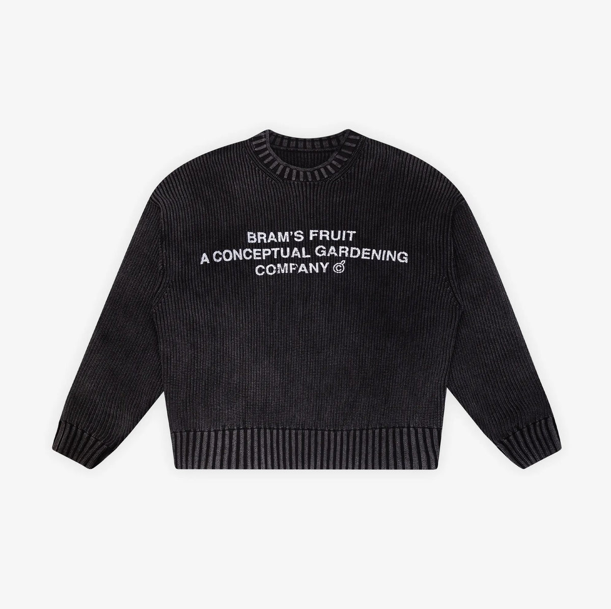Stamp Knit - Charcoal