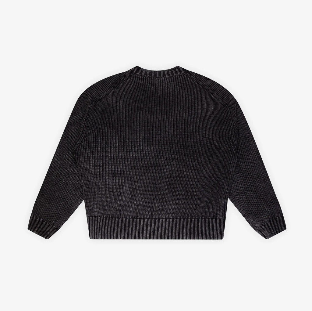 Stamp Knit - Charcoal