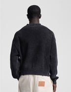 Stamp Knit - Charcoal