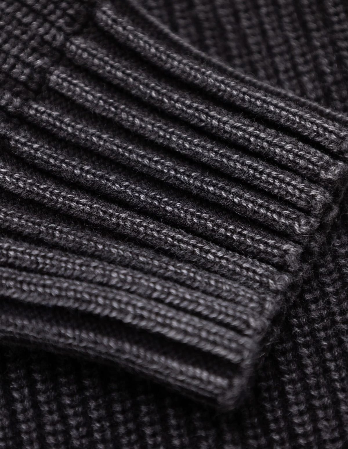 Stamp Knit - Charcoal