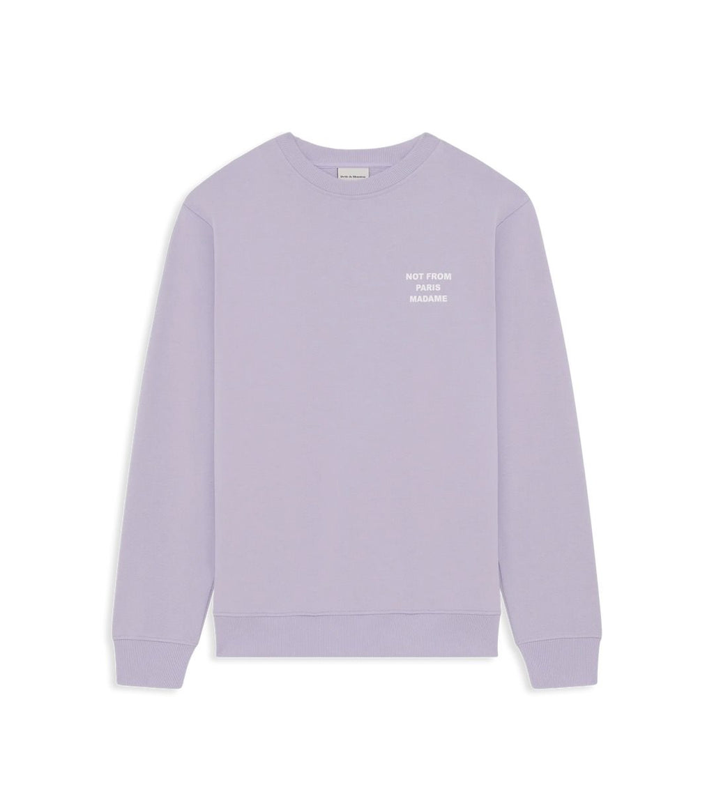 Sweatshirt slogan
