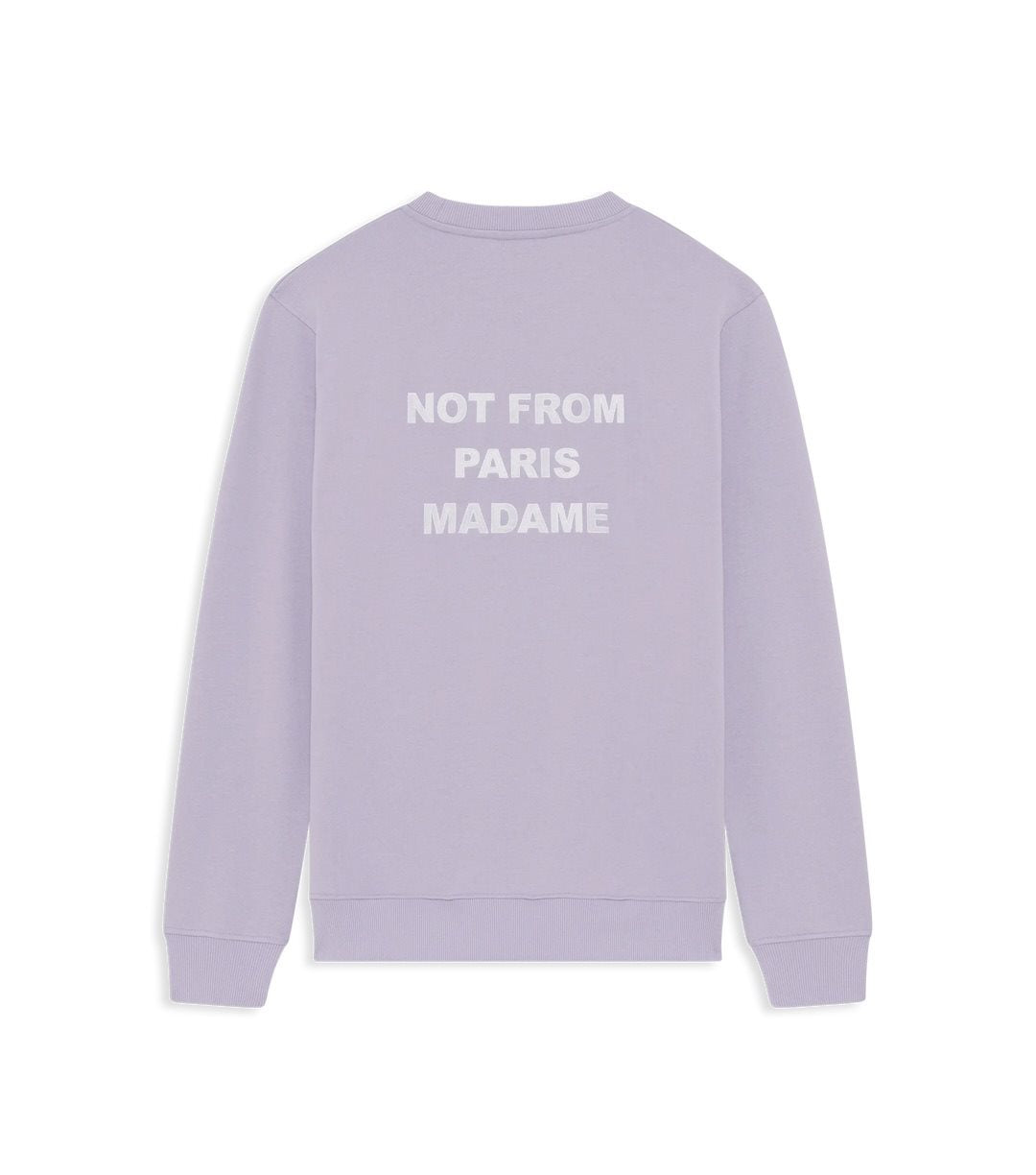 Sweatshirt slogan
