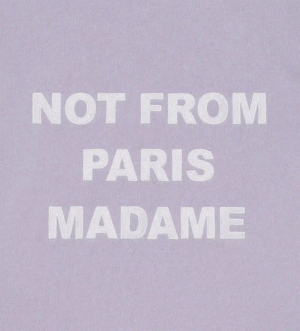Sweatshirt slogan